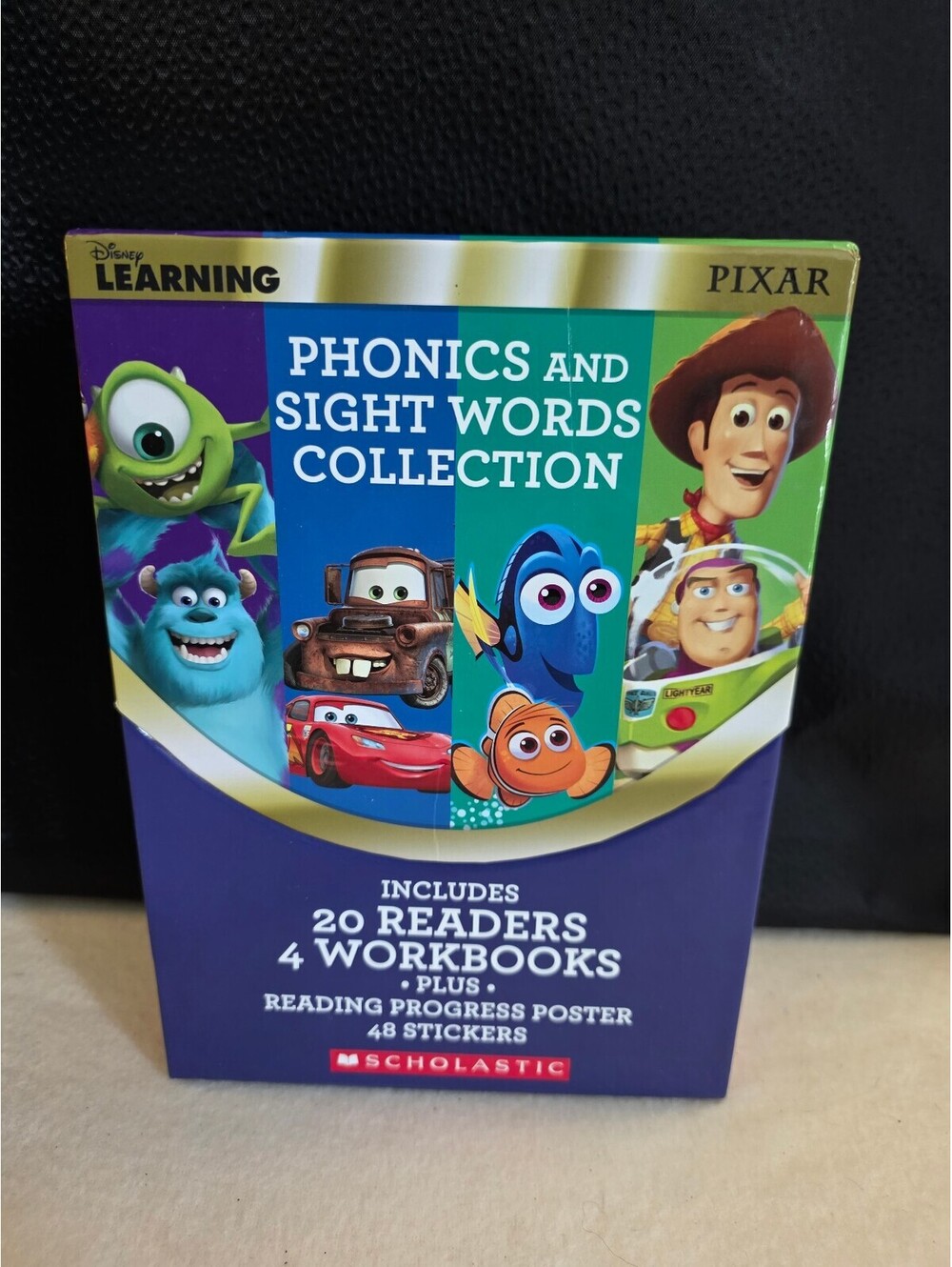 Disney Pixar Phonics and Sight Words Collection 24-Book Set Scholastic